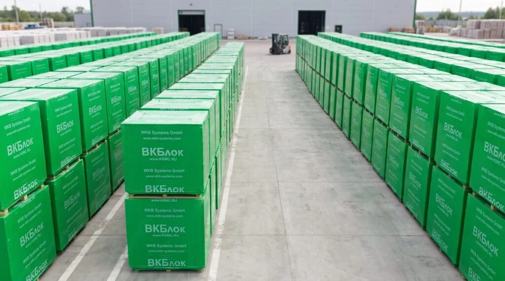 Газоблоки ВКБлок в наличии 625×240×250