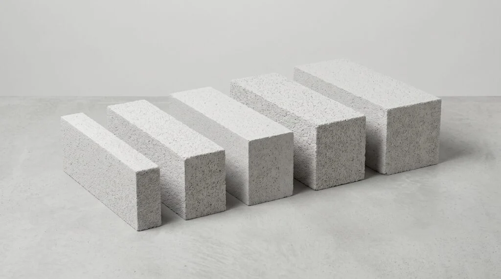 Сравнение толщин газоблоков ВКБлок 625×300×250